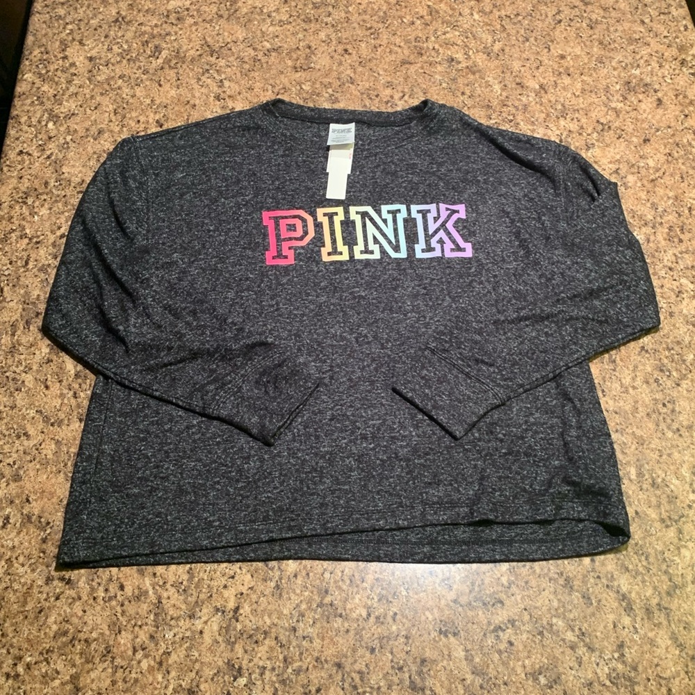 NWT Victoria Secret PINK Cozy T-shirt Top Medium